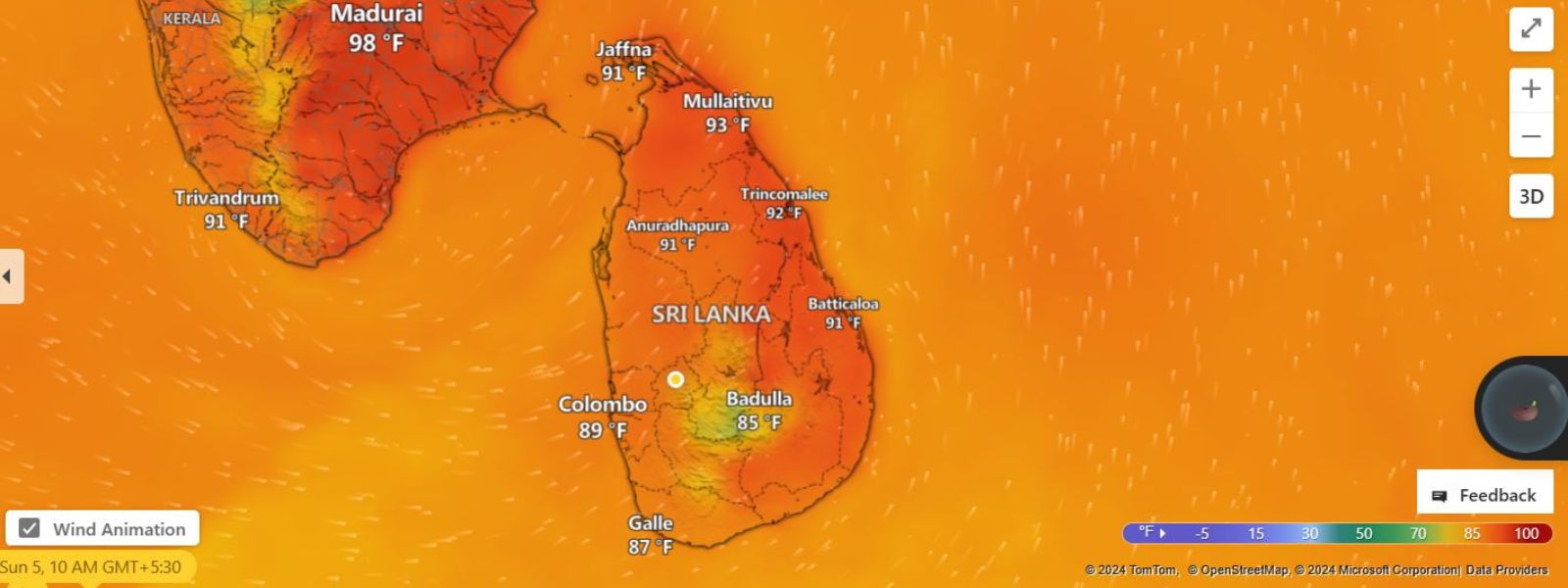 INSIDE AN OVEN : Extreme Heat Hits Sri Lanka
